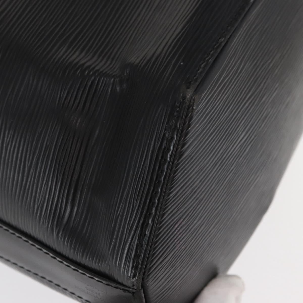 Louis Vuitton Vintage Sac d'Epaule Handbag Epi Leather, BLACK, LEATHER, Shoulder bag