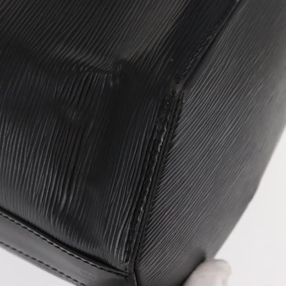 Louis Vuitton Vintage Sac d'Epaule Handbag Epi Leather, BLACK, LEATHER, Shoulder bag
