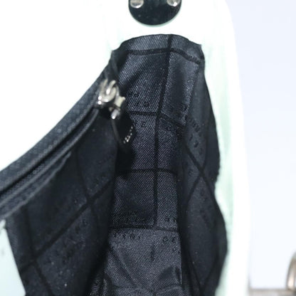 Celine Flap Shoulder Bag Leather, SILVER, LEATHER, Shoulder bag