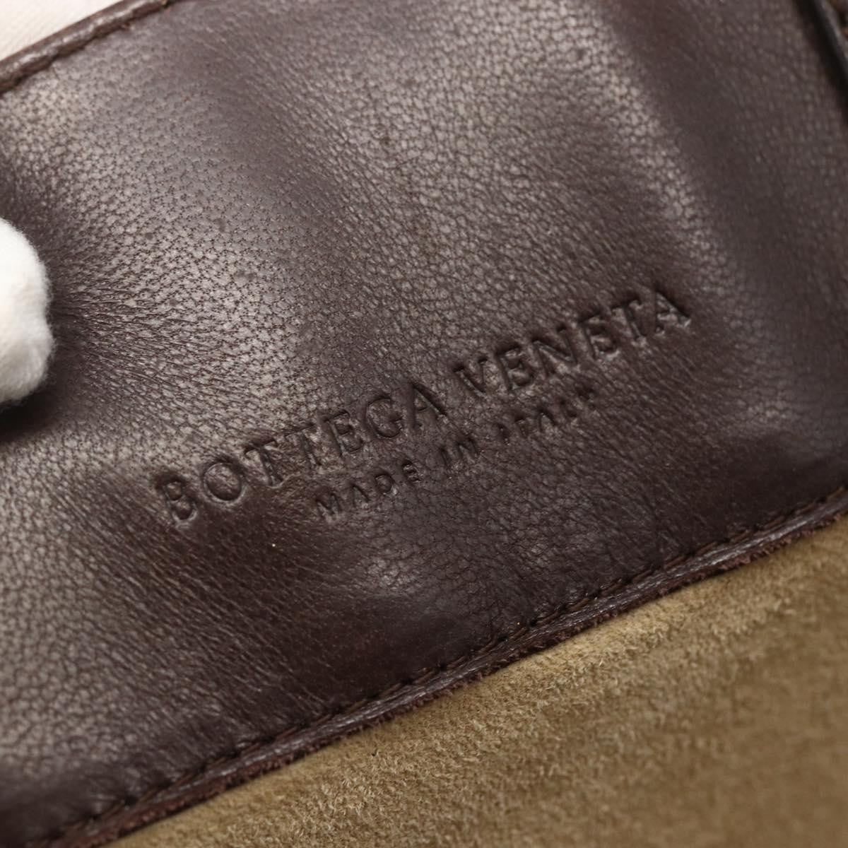 Bottega Veneta Intrecciato Handbag Leather, BROWN, LEATHER, Handbag