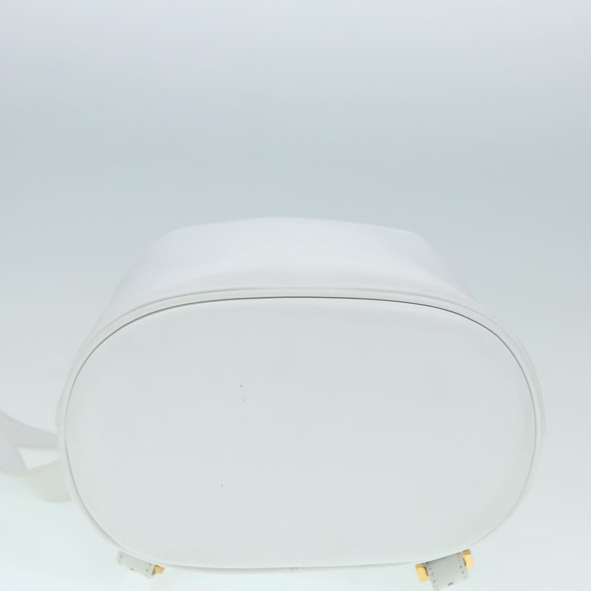 Salvatore Ferragamo Gancini Backpack Leather, WHITE, LEATHER, Backpack