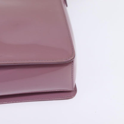 Salvatore Ferragamo Vala Handbag Patent leather, PURPLE, PATENT_LEATHER, Handbag