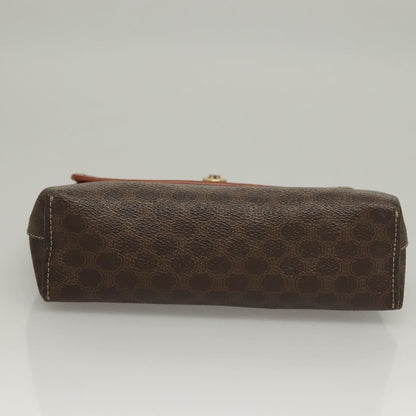 Celine Triomphe vintage handbag Macadam canvas, BROWN, CANVAS, Handbag