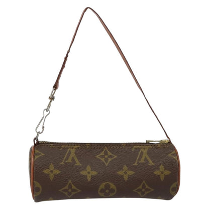 Louis Vuitton Papillon Pochette Monogram Canvas, BROWN, CANVAS, Clutche & pouche