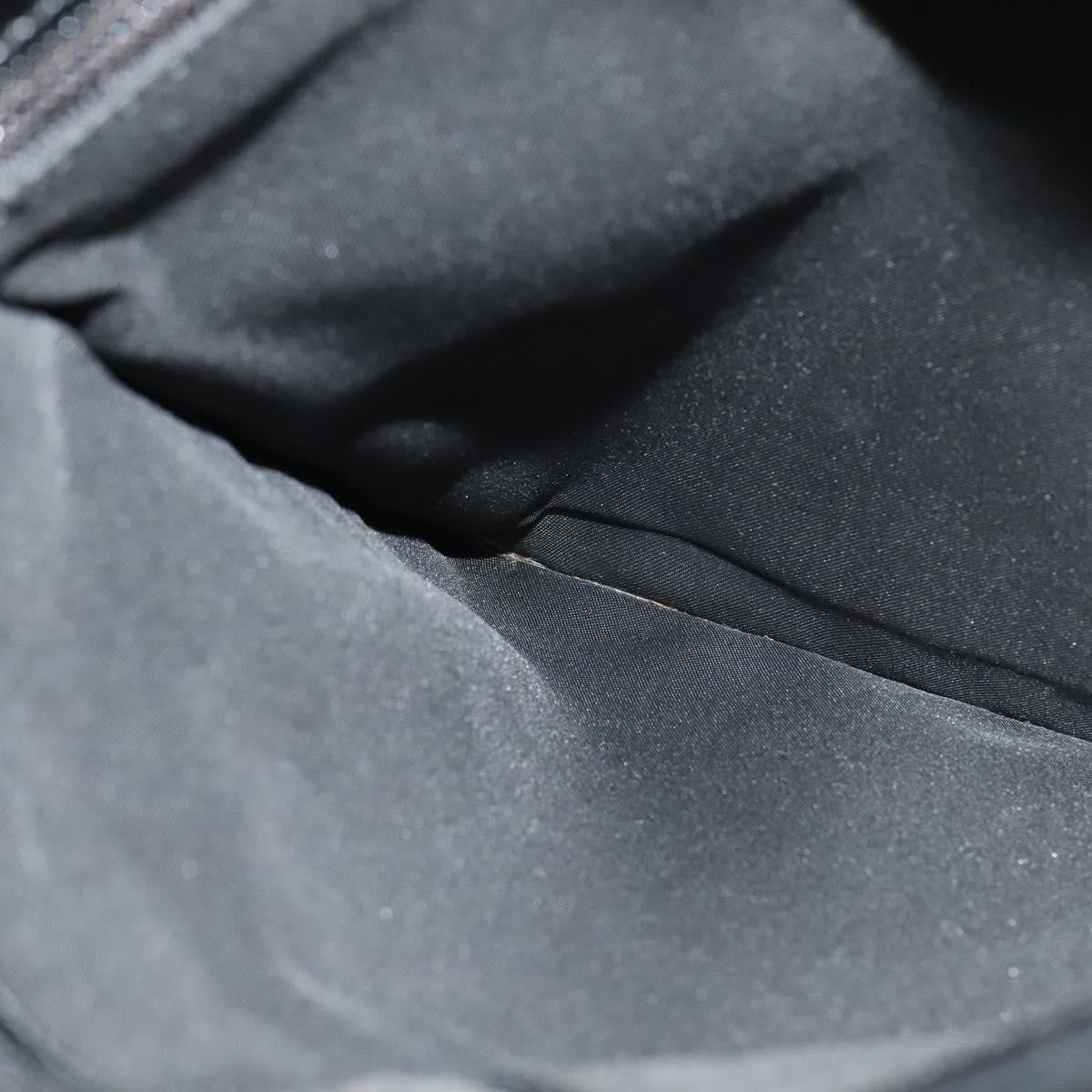 Gucci Front Pocket Messenger Canvas, BLACK, CANVAS, Shoulder bag