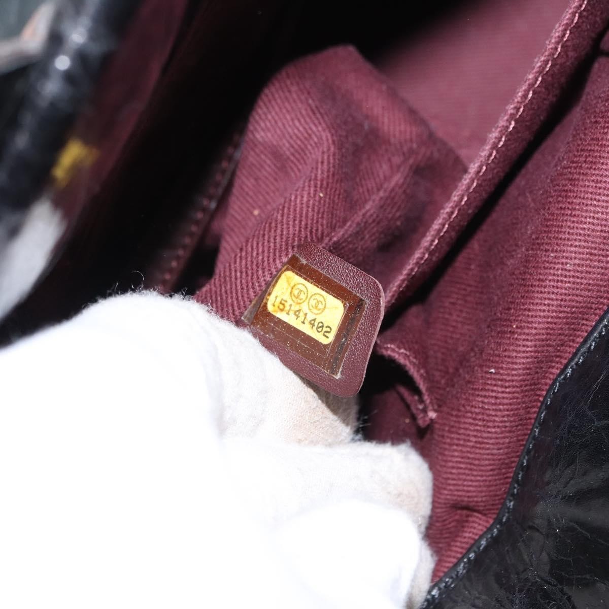 Chanel In The Mix Tote Quilted Iridescent Calfskin, BLACK, LEATHER, Shoulder bag