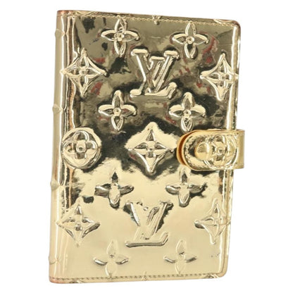 Louis Vuitton Agenda Cover Patent Leather, GOLD, PATENT_LEATHER, Wallets