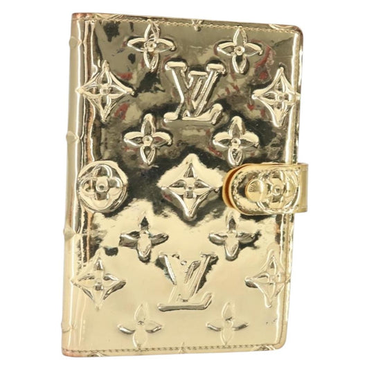 Louis Vuitton Agenda Cover Patent Leather, GOLD, PATENT_LEATHER, Wallets