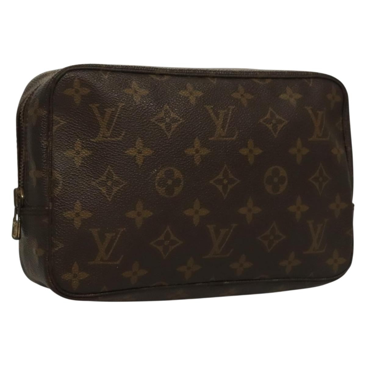 Louis Vuitton Trousse Toilette Monogram Canvas, BROWN, CANVAS, Clutche & pouche