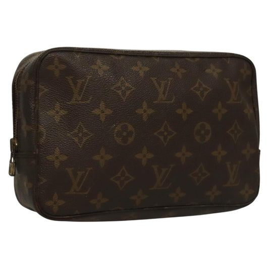 Louis Vuitton Trousse Toilette Monogram Canvas, BROWN, CANVAS, Clutche & pouche
