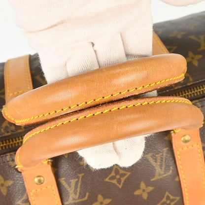 Louis Vuitton Keepall Bag Monogram Canvas, Brown, Canvas, Travel Bag