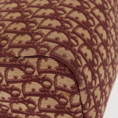 Christian Dior Vintage Trotter Handbag Canvas, RED, CANVAS, Handbag