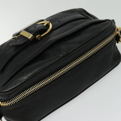 Burberry Shoulder Bag Leather, BLACK, LEATHER, Shoulder bag