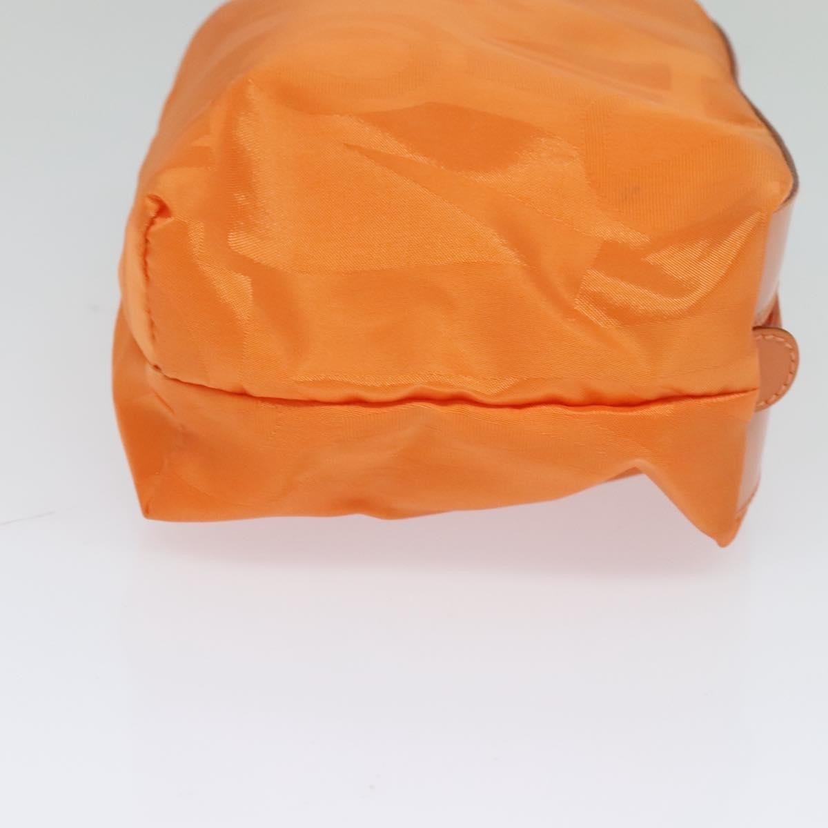 Salvatore Ferragamo Vintage Shoulder Bag Nylon, ORANGE, NYLON, Shoulder bag