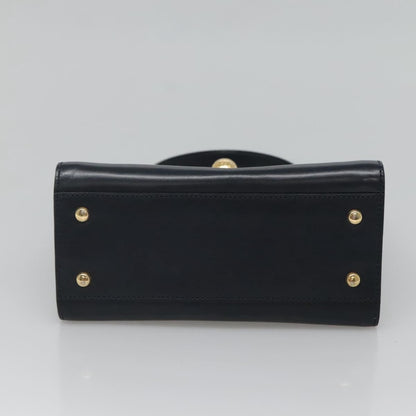 Celine Handbag Leather, NAVY, LEATHER, Handbag