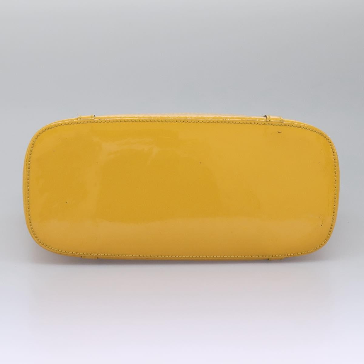 Gucci Nice Tote Microguccissima Patent, YELLOW, PATENT_LEATHER, Tote bag