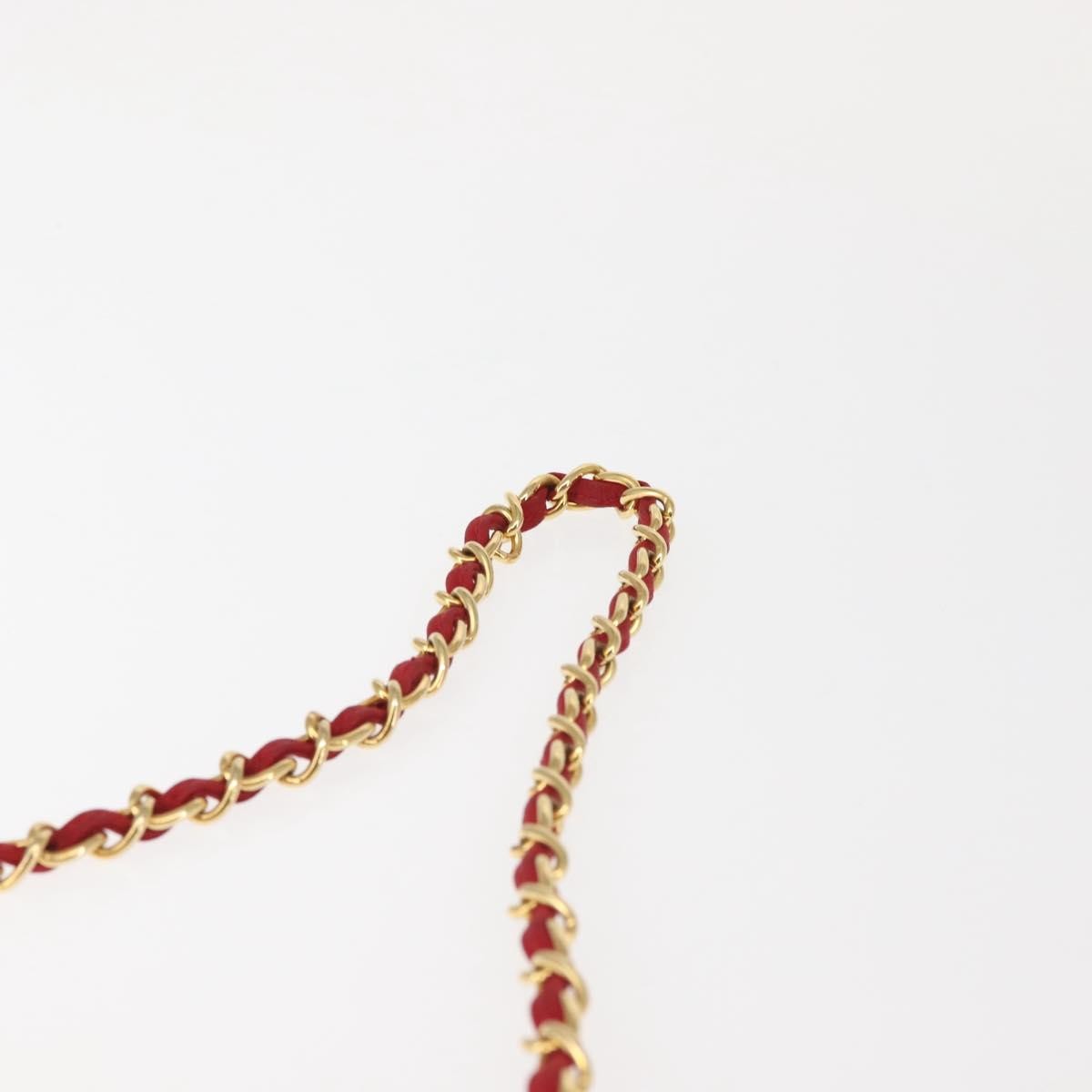 Chanel Vintage Tassel Full Flap Shoulder Bag Quilted Suede, RED, SUEDE, Shoulder bag