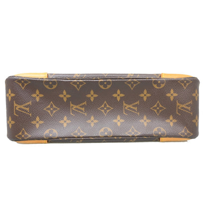 Louis Vuitton Boulogne Handbag Monogram Canvas, Brown, Canvas, Shoulder Bag