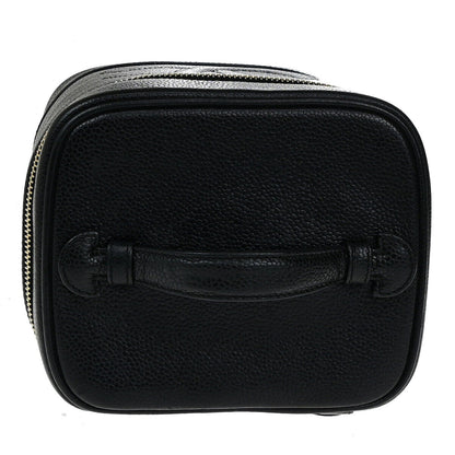 Chanel Vintage Timeless Vanity Case Caviar, BLACK, CALFSKIN, Handbag