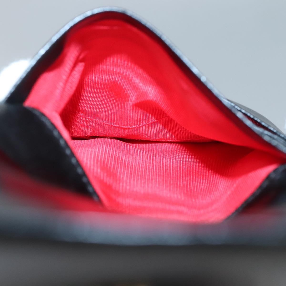 Celine Circle Logo Compact Wallet Leather, BLACK, LEATHER, Wallets