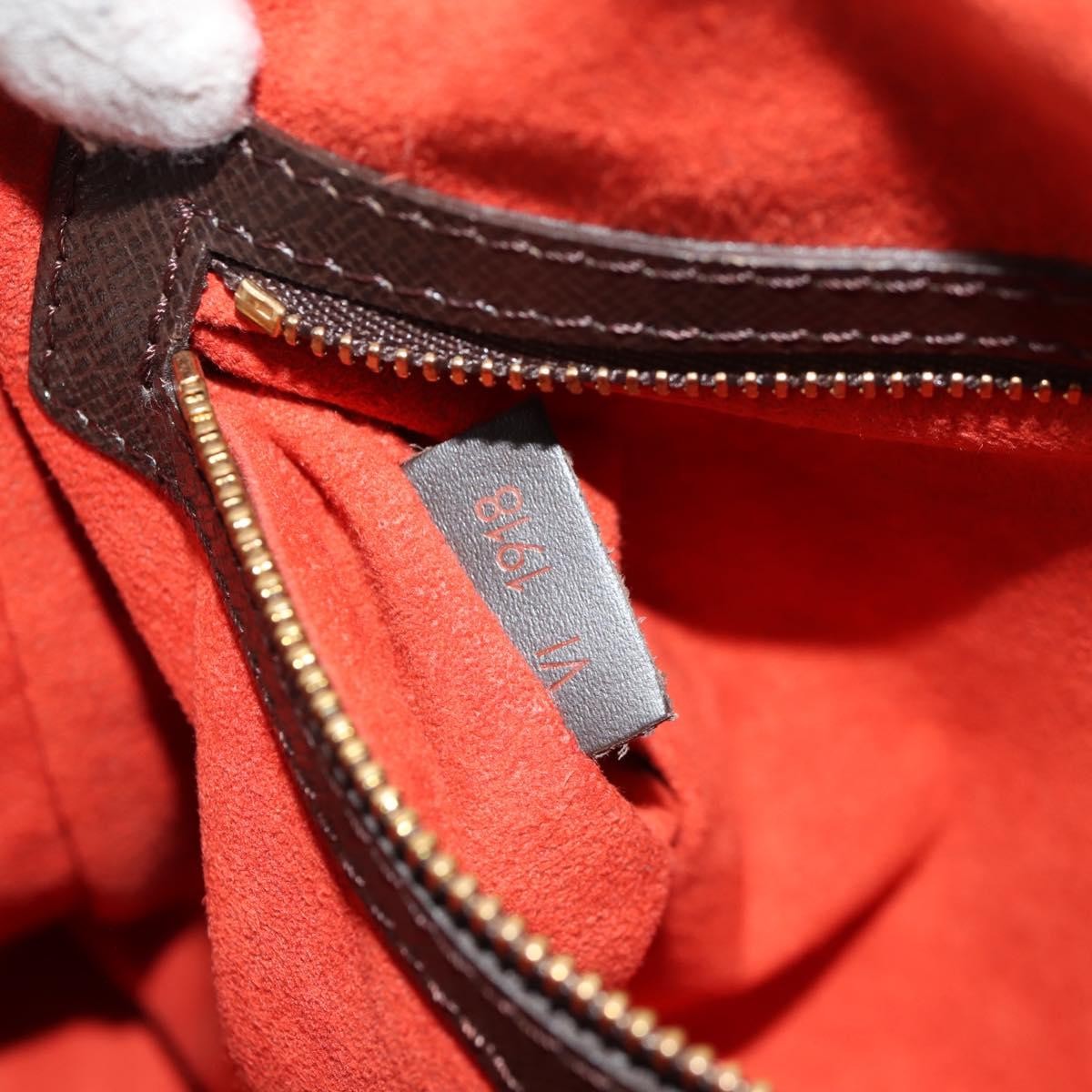 Louis Vuitton Brera Handbag Damier, BROWN, CANVAS, Handbag