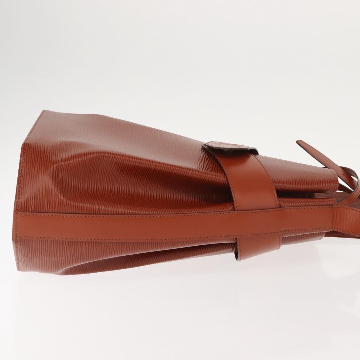 Louis Vuitton Vintage Sac d'Epaule Handbag Epi Leather, BROWN, LEATHER, Shoulder bag