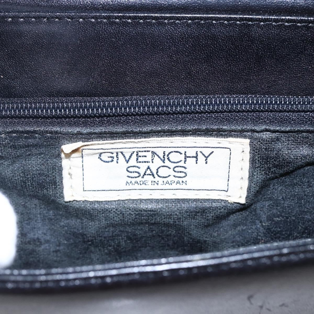Givenchy Vintage 4G handbag Leather, BLACK, LEATHER, Handbag