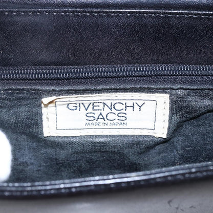 Givenchy Vintage 4G handbag Leather, BLACK, LEATHER, Handbag
