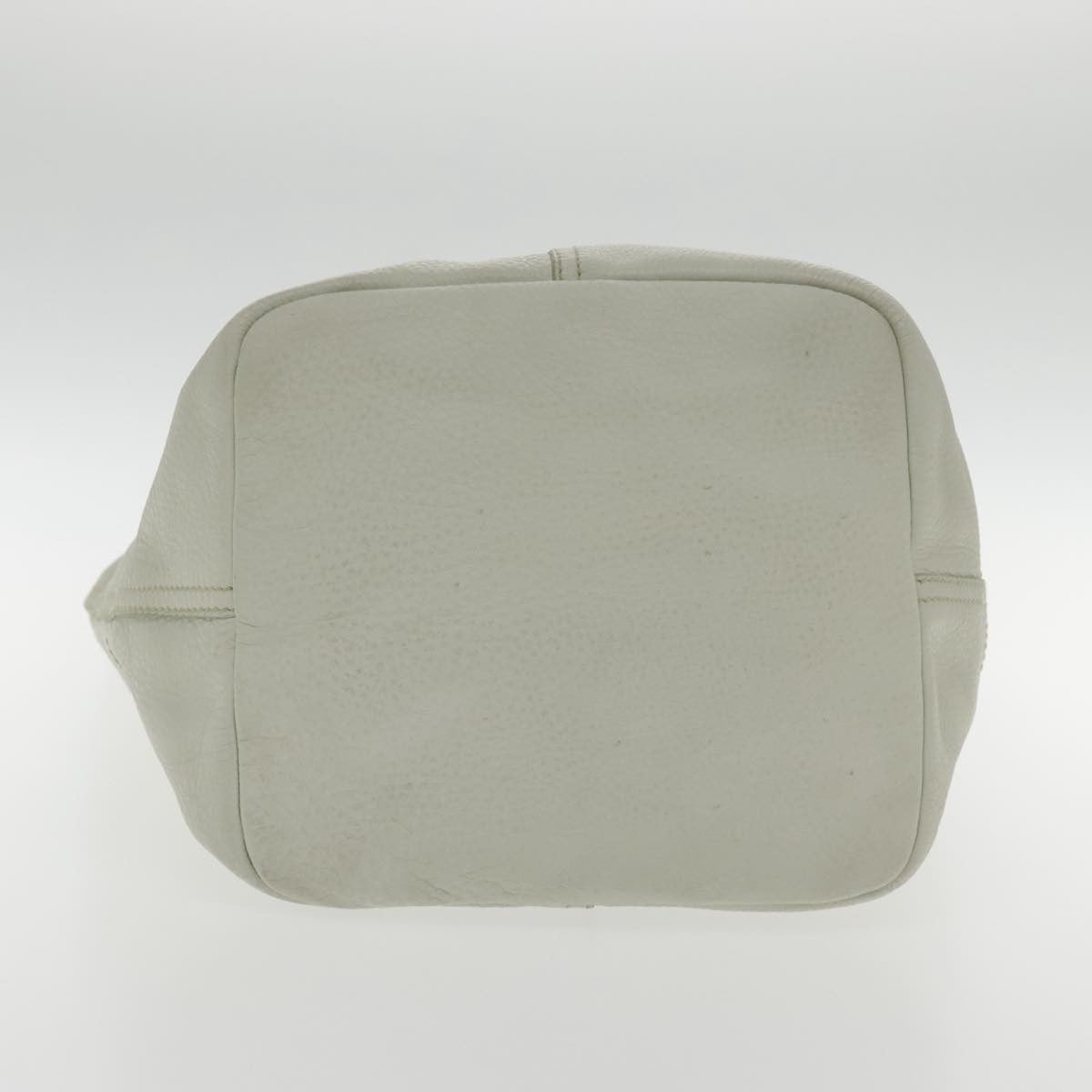 Prada Vintage Handbag Leather, WHITE, LEATHER, Handbag