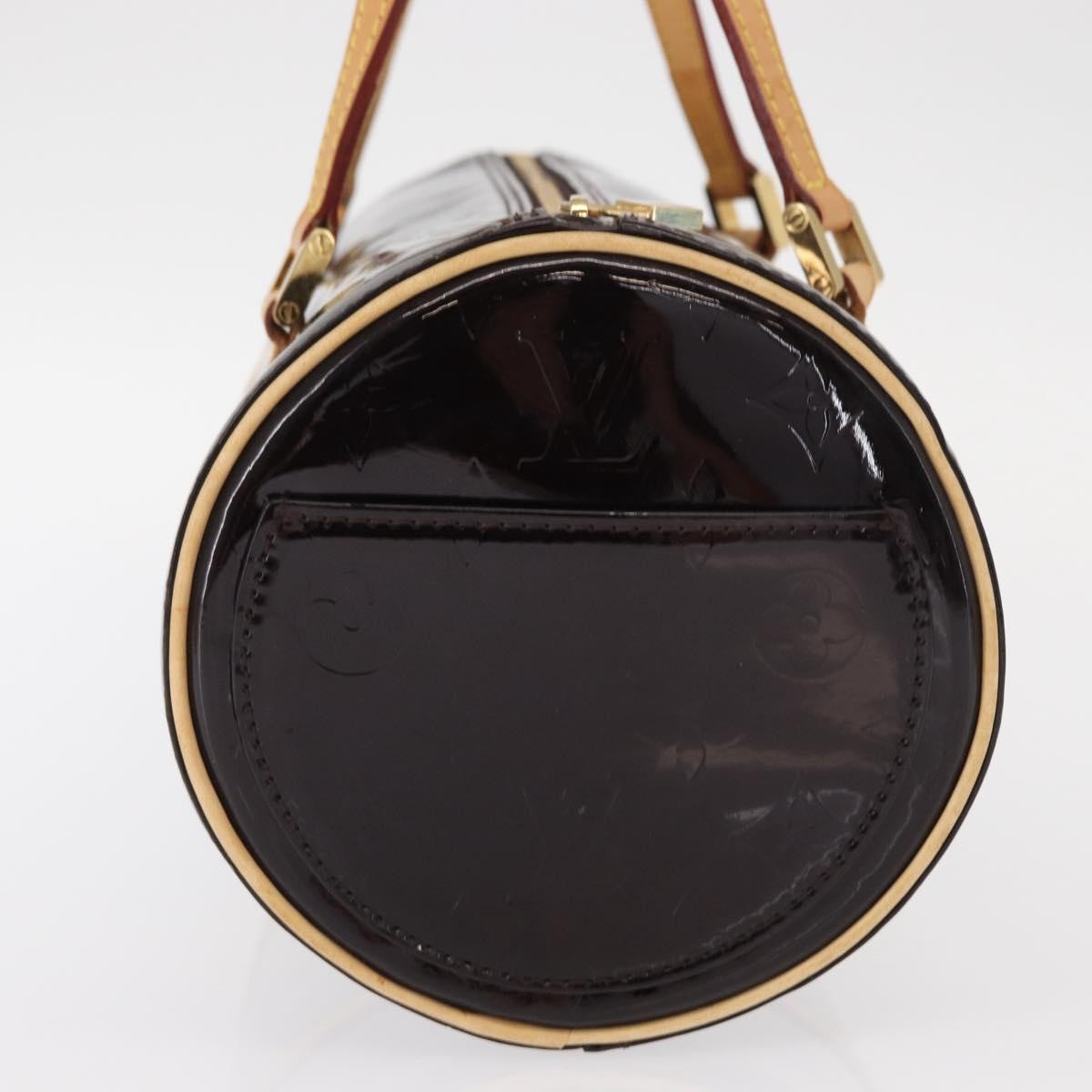 Louis Vuitton Bedford Handbag Monogram Vernis, BURGUNDY, PATENT_LEATHER, Handbag