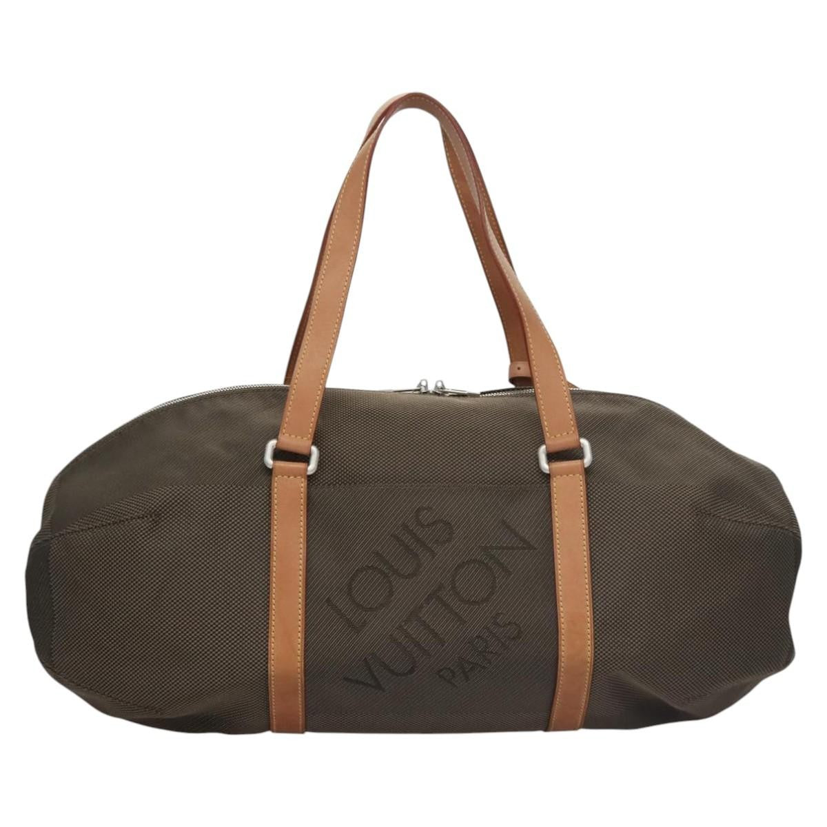 Louis Vuitton Attaquant Handbag Damier Geant Canvas, BROWN, CANVAS, Handbag