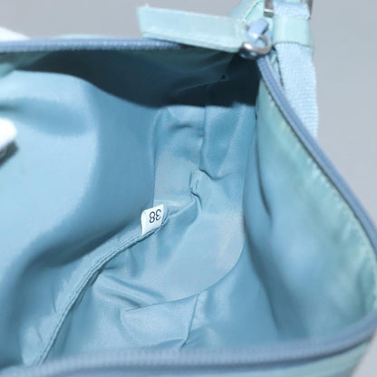 Prada Pochette Shoulder Bag Tessuto, BLUE, NYLON, Clutche & pouche