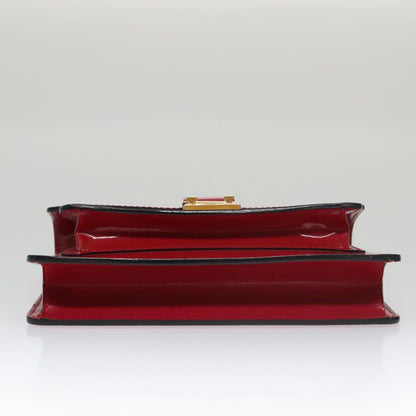 Louis Vuitton Monceau Handbag Vernis, Red, Patent Leather, Handbag