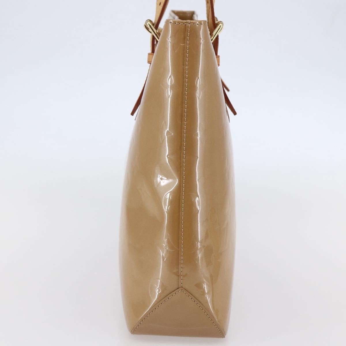 Louis Vuitton Brentwood Handbag Monogram Vernis, BROWN, PATENT_LEATHER, Handbag