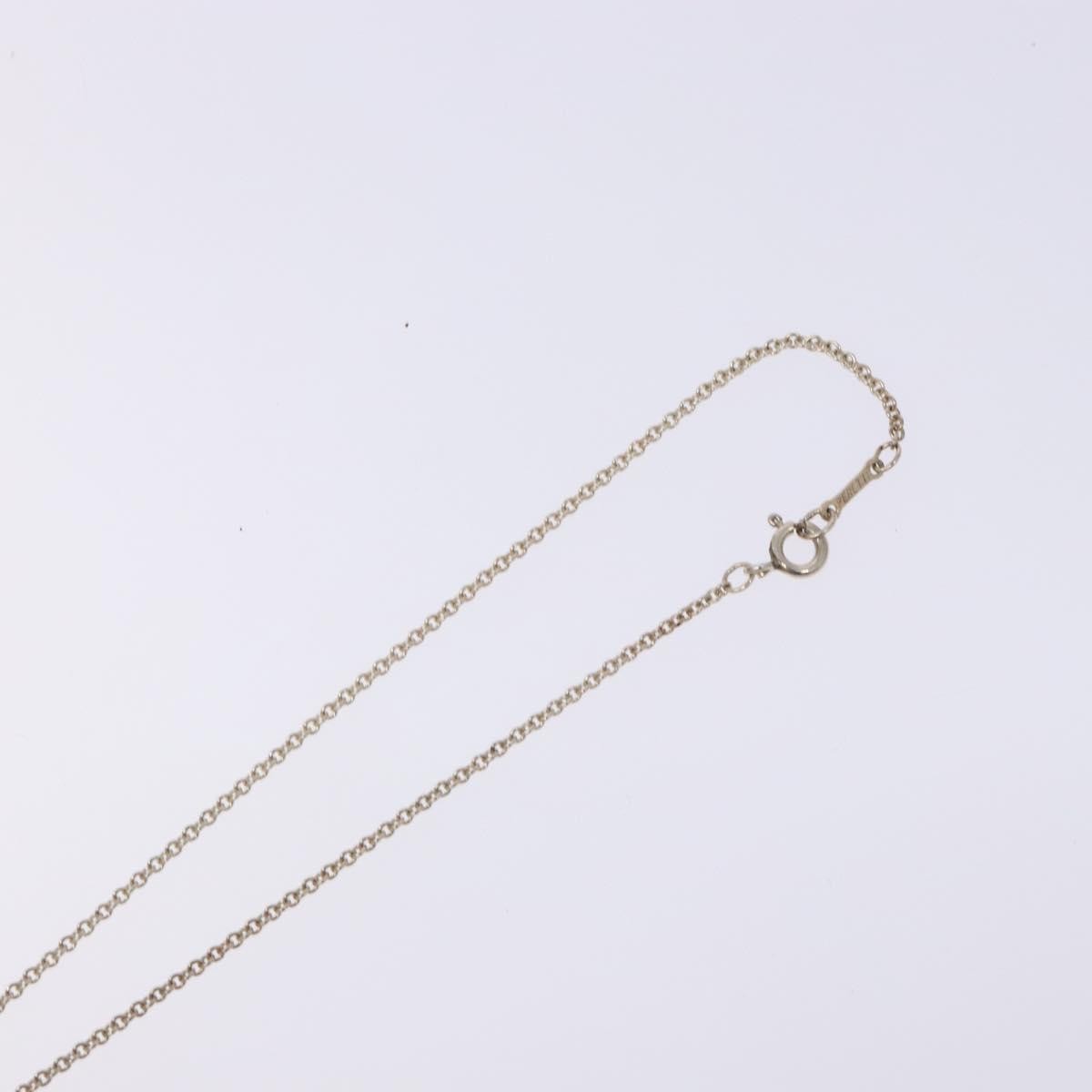 Tiffany & Co. Elsa Peretti Open Heart Pendant Necklace Sterling Silver, SILVER, SILVER, Necklace