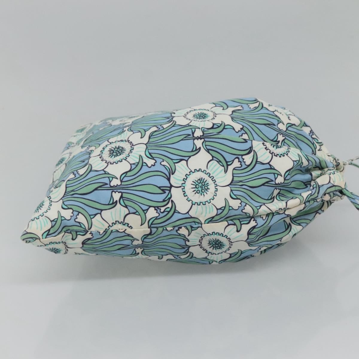 Prada Travel Pouch Tessuto, BLUE, COTTON, Clutche & pouche