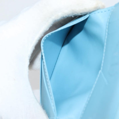 Louis Vuitton pocket organizer Leather, BLUE, LEATHER, Card Holders