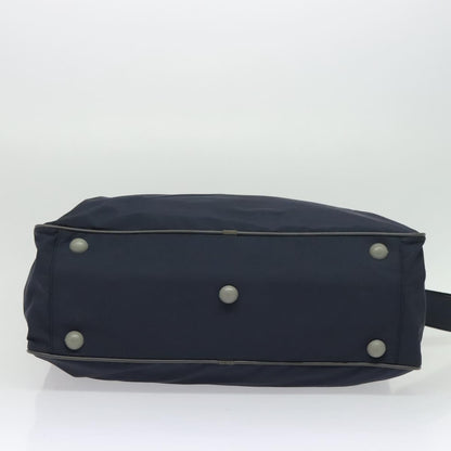 Prada Travel Boston Bag Nylon, NAVY, NYLON, Travel bag