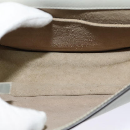 Chloe Nile Crossbody Bag Leather, GRAY, LEATHER, Crossbody bag