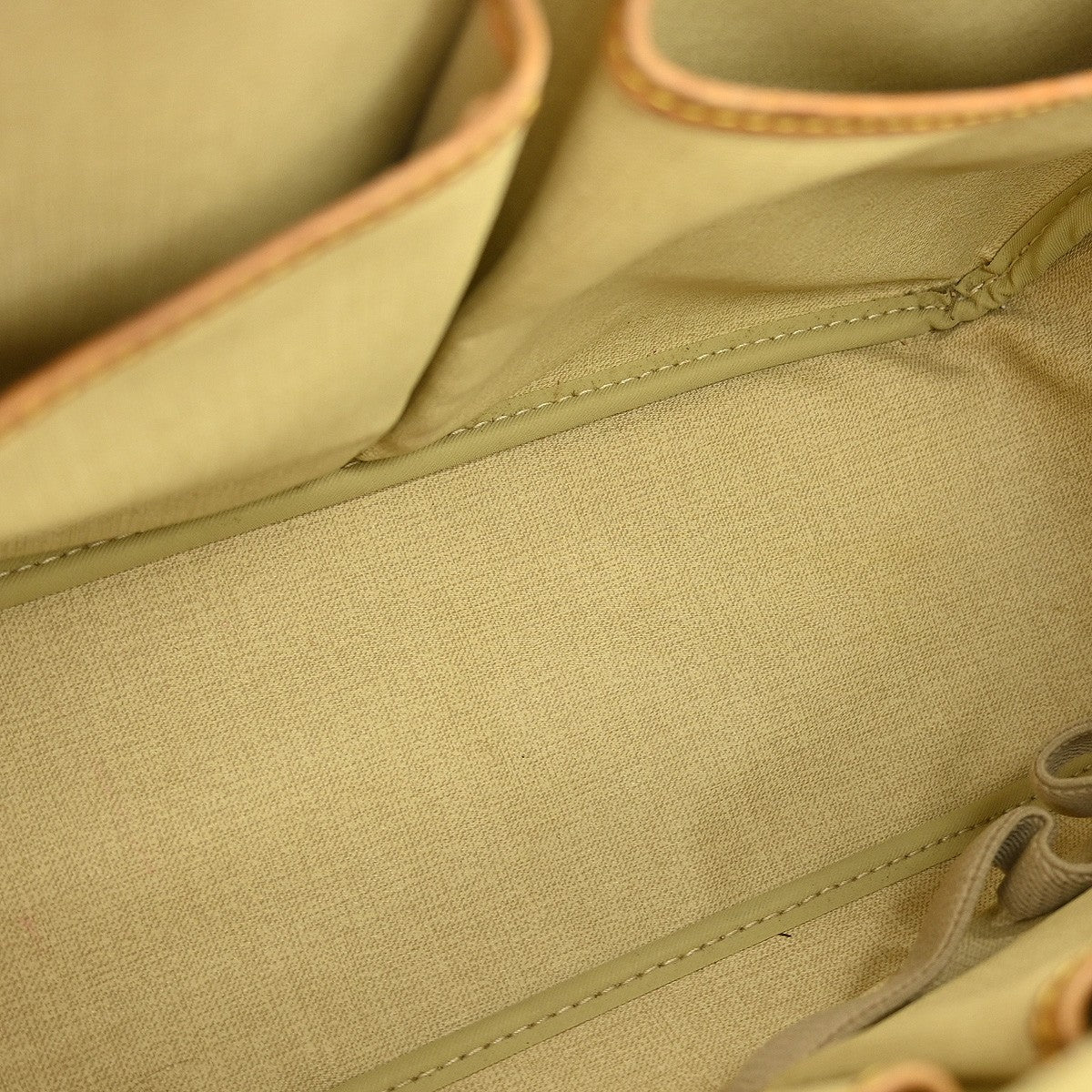 Louis Vuitton Deauville Handbag Monogram Canvas, BROWN, CANVAS, Handbag