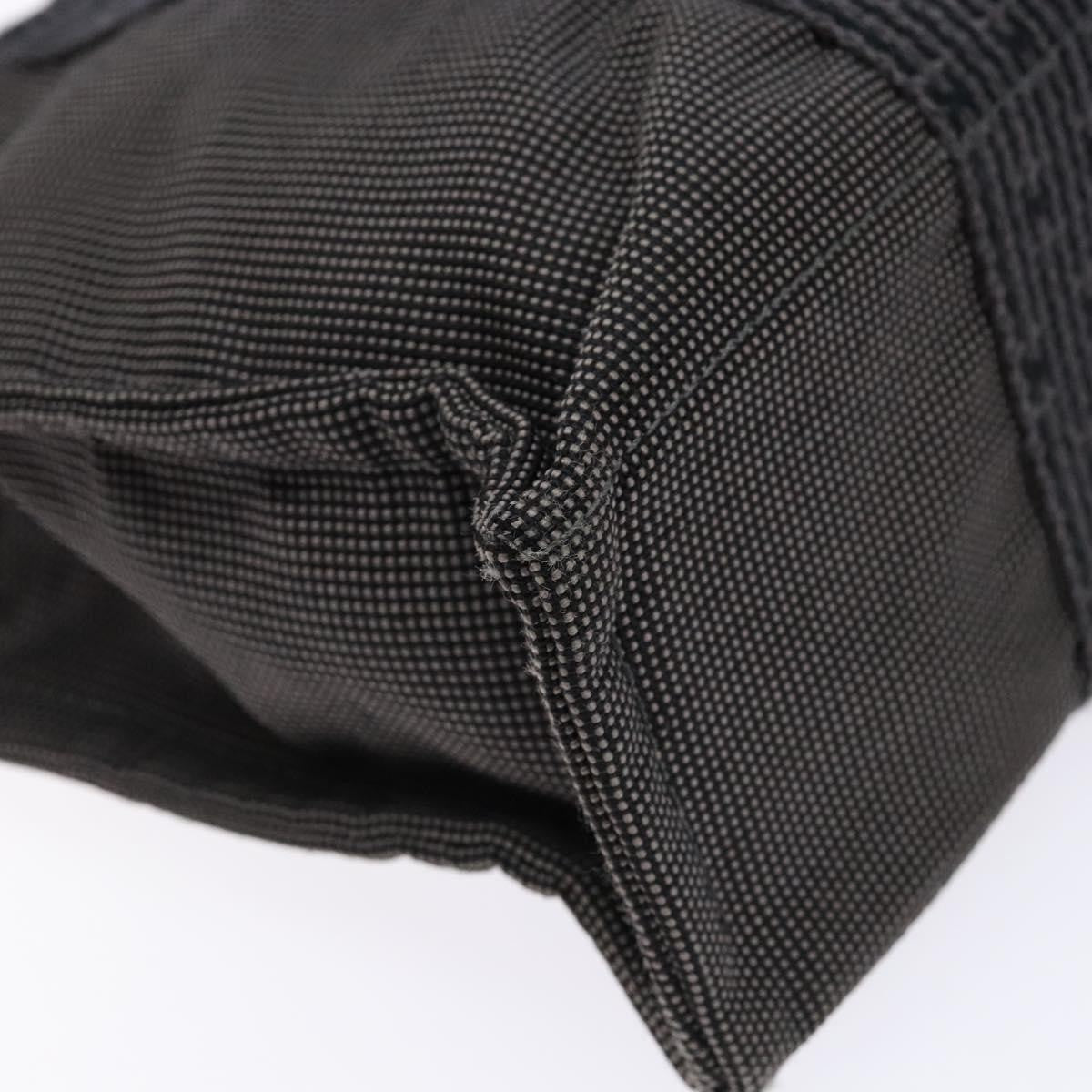 Hermes Fourre Tout Tote Canvas, GRAY, CANVAS, Tote bag