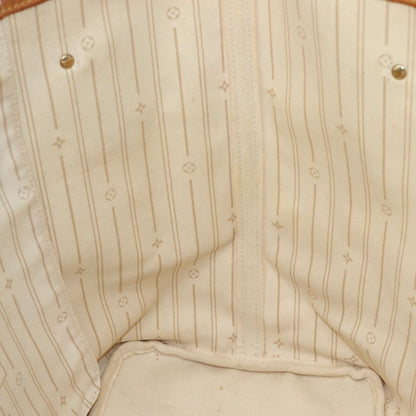 Louis Vuitton Neverfull Tote Damier azur, WHITE, CANVAS, Tote bag