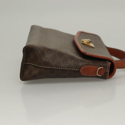 Celine Triomphe vintage handbag Macadam canvas, BROWN, CANVAS, Handbag