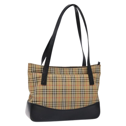Burberry Nova Check Tote canvas check pattern, BEIGE, CANVAS, Tote bag