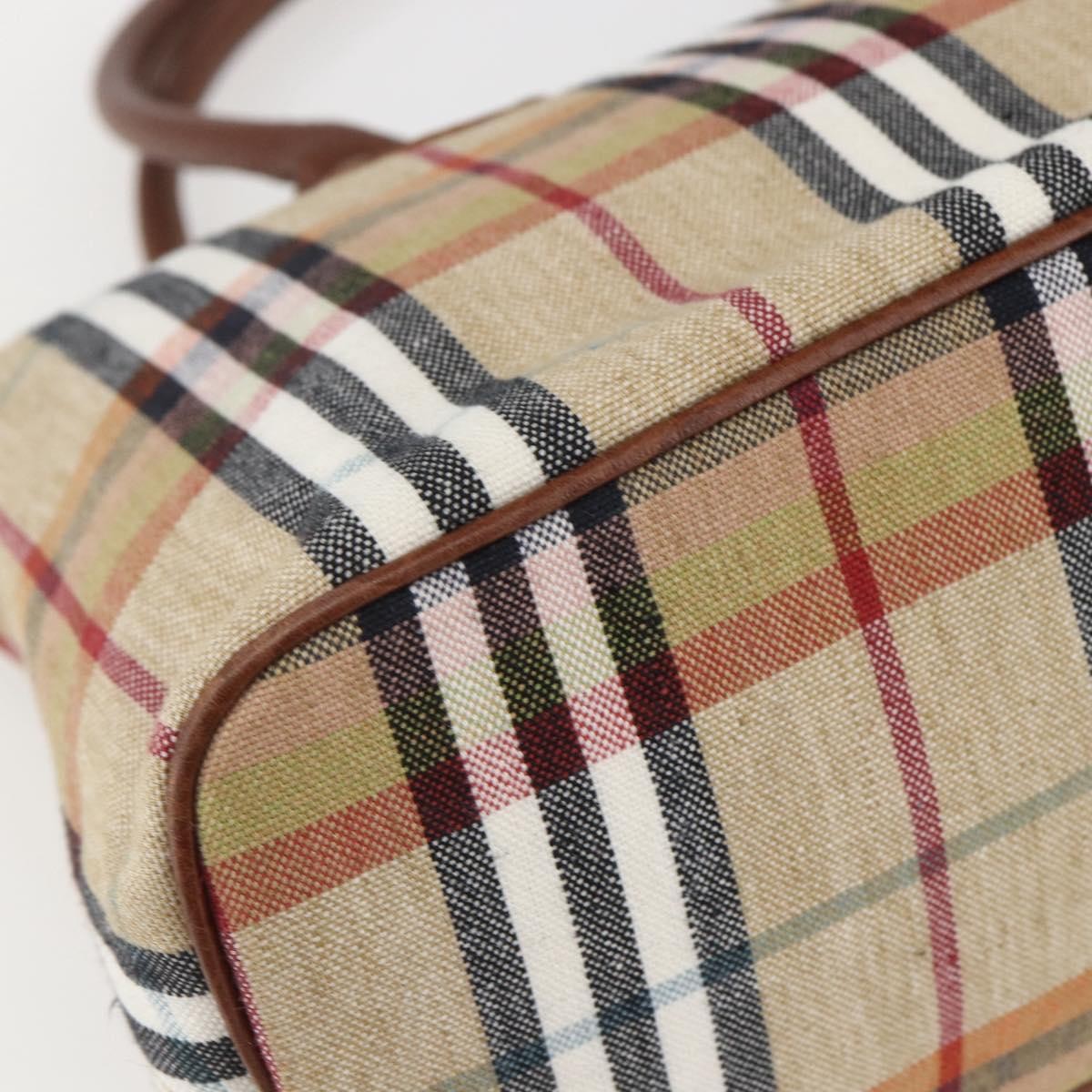 Burberry Nova Check Tote canvas check pattern, BEIGE, CANVAS, Tote bag
