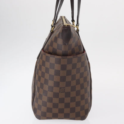 Louis Vuitton Totally Handbag Damier, BROWN, CANVAS, Tote bag
