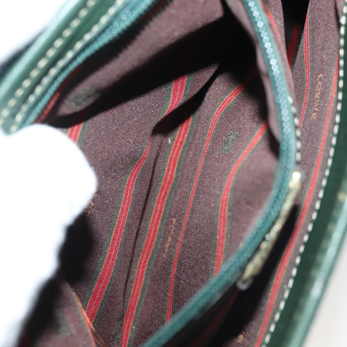 Loewe Vintage Velazquez Top Handle Bag Leather, GREEN, LEATHER, Handbag