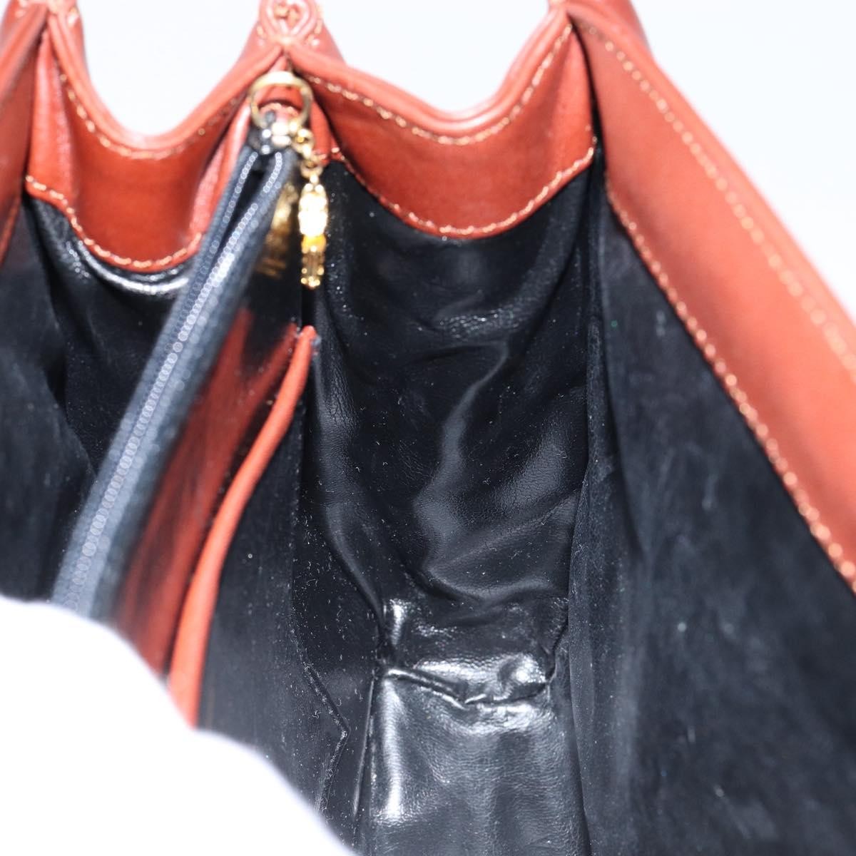 Salvatore Ferragamo Vintage Top handle handbag Leather, BROWN, LEATHER, Handbag