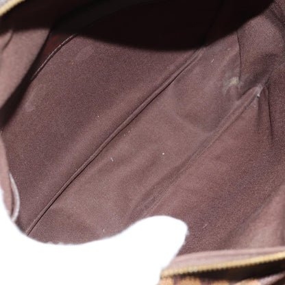 Louis Vuitton Naviglio Handbag Damier, BROWN, CANVAS, Shoulder bag
