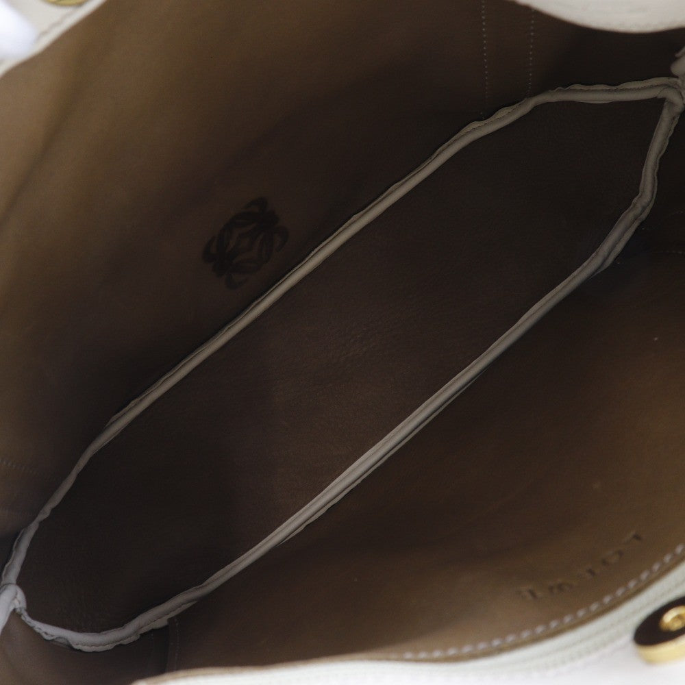 Loewe Anagram Shoulder Bag Suede, BROWN, SUEDE, Shoulder bag